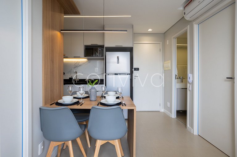 COMP0719 Conforto em apto de 2 quartos em Moema