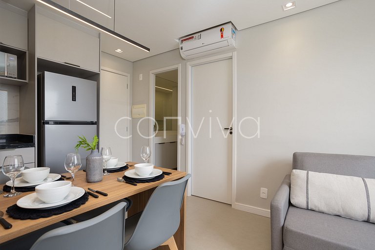 COMP0719 Conforto em apto de 2 quartos em Moema