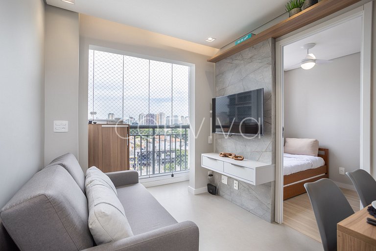 COMP0719 Conforto em apto de 2 quartos em Moema