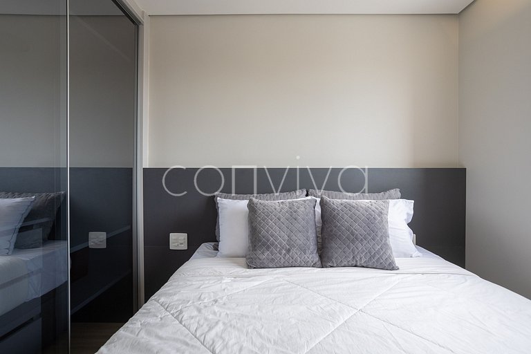 COMP0719 Conforto em apto de 2 quartos em Moema