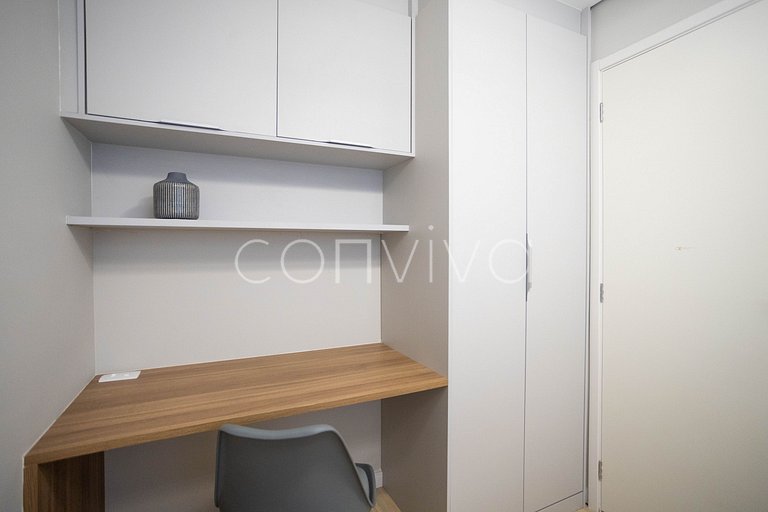 COMP0719 Conforto em apto de 2 quartos em Moema