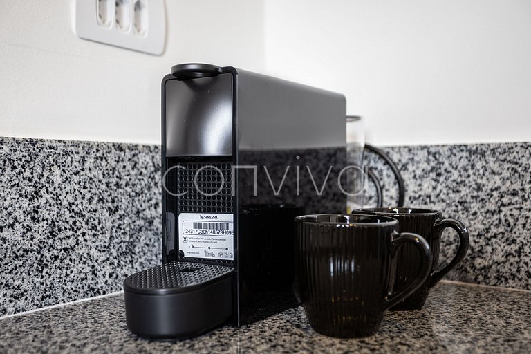 AD1001 Studio novo a 1km do Consulado Americano