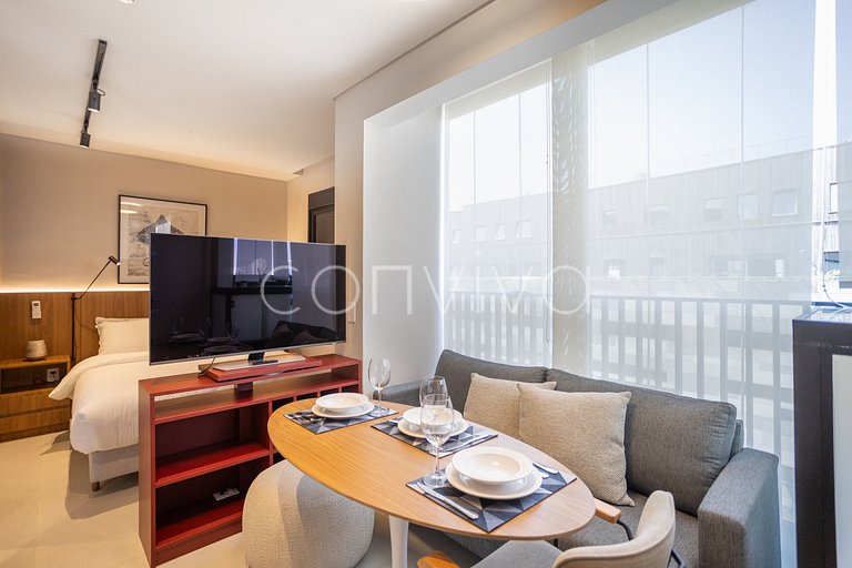VM0801 Apartment in Vila Madalena 650m from Batman Alley