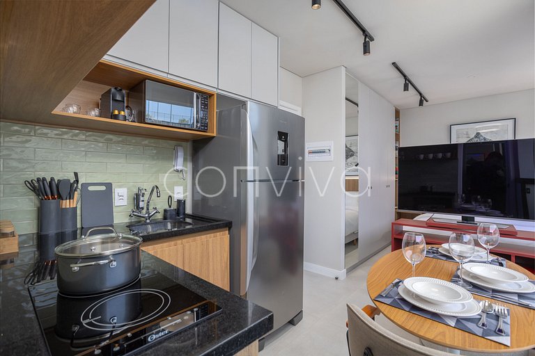 VM0801 Apartment in Vila Madalena 650m from Batman Alley