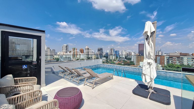 VM0801 Apartment in Vila Madalena 650m from Batman Alley