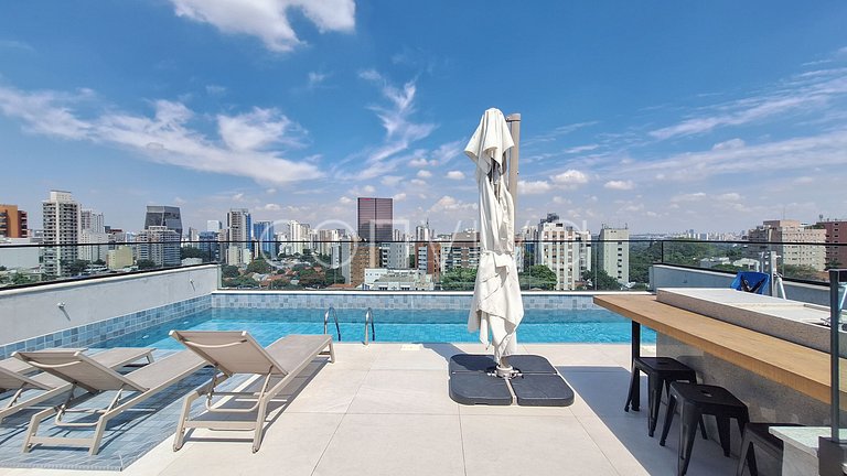 VM0801 Apartment in Vila Madalena 650m from Batman Alley