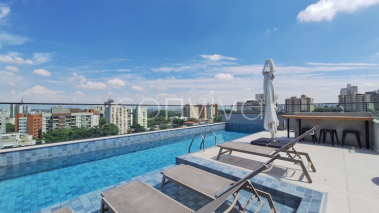 VM0801 Apartment in Vila Madalena 650m from Batman Alley