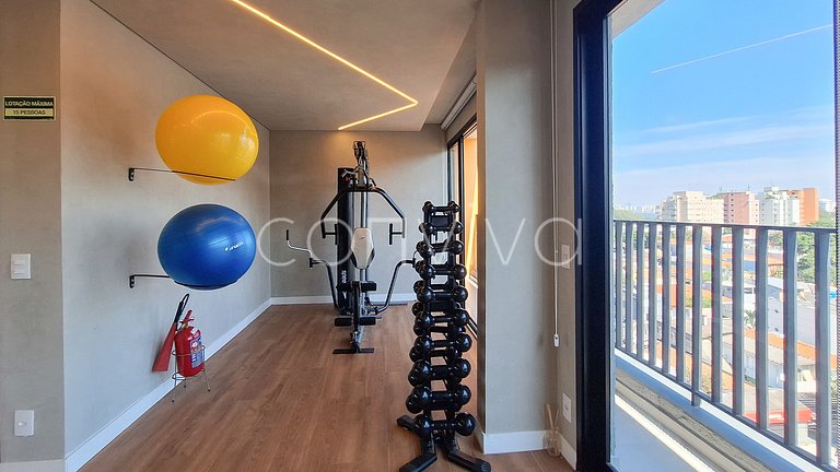 VM0801 Apartment in Vila Madalena 650m from Batman Alley