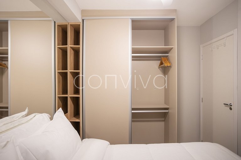 COMP1318 Apto incrível de 2 quartos em Moema
