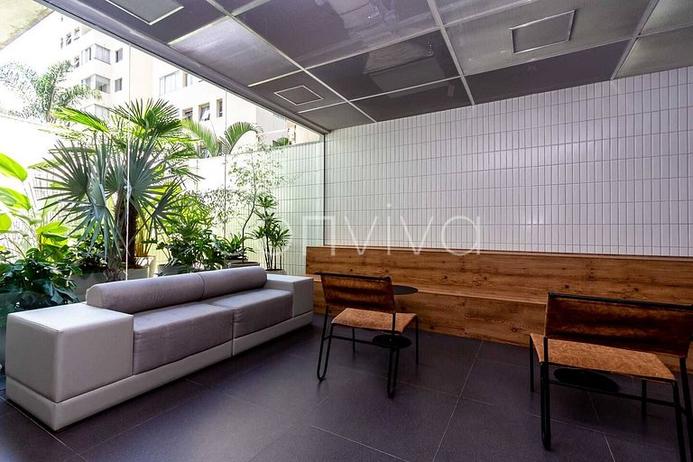 VNFR1007 Conforto no 10º Andar | Bela Vista