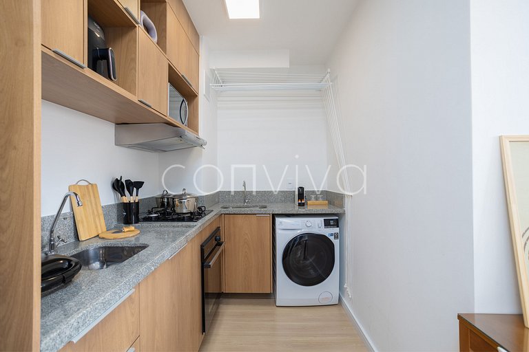 COMP1611 Apartamento de 02 quartos em Moema
