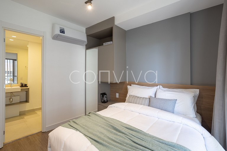 ATB3005 Apartamento a 5 minutos do metrô Brooklin