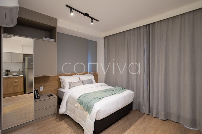 ATB3005 Apartamento a 5 minutos do metrô Brooklin