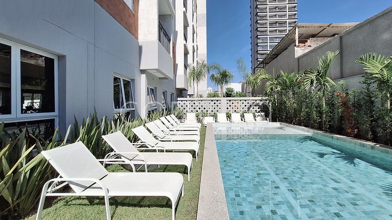 COMP1416 Apartamento de 2 quartos próx ao shopping