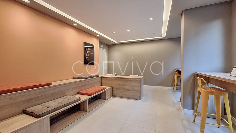 COMP1416 Apartamento de 2 quartos próx ao shopping