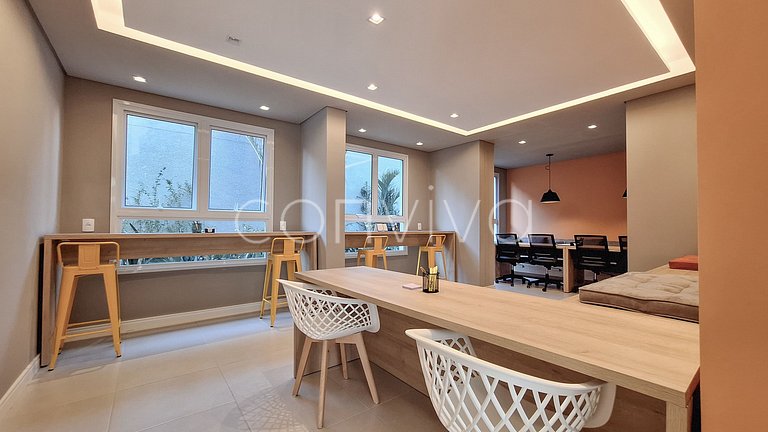 COMP0719 Conforto em apto de 2 quartos em Moema