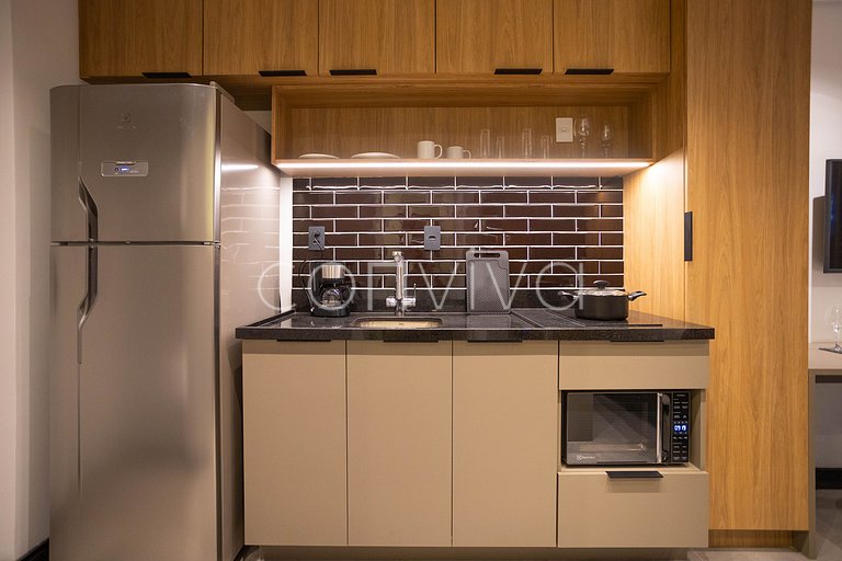 LUM1008 Ap moderno c/ varanda e lazer em São Paulo