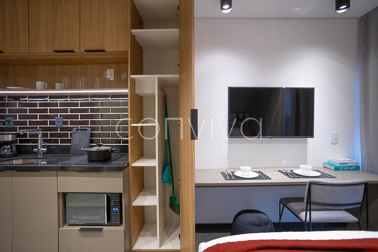 LUM1008 Ap moderno c/ varanda e lazer em São Paulo