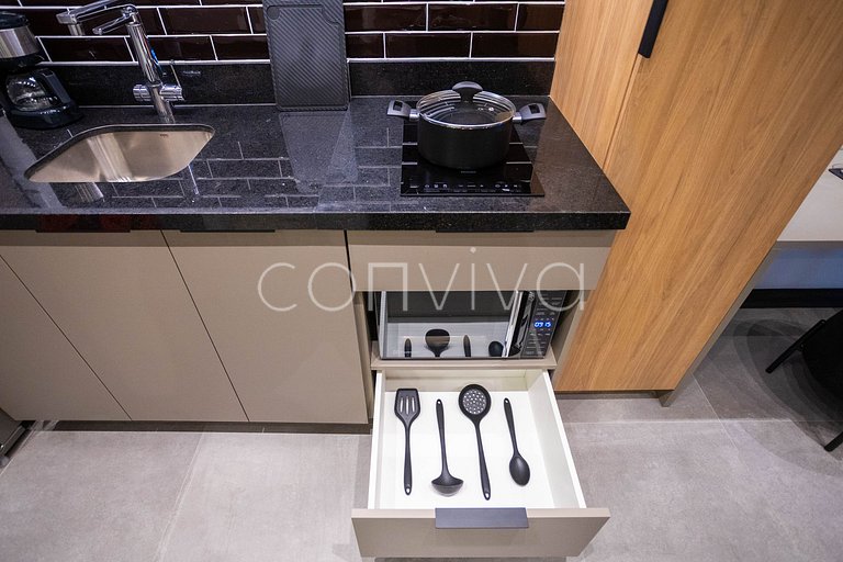 LUM1008 Ap moderno c/ varanda e lazer em São Paulo