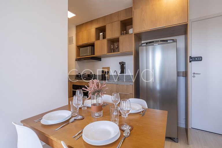 COMP0917 Apto novo c/ 2 quartos em Moema