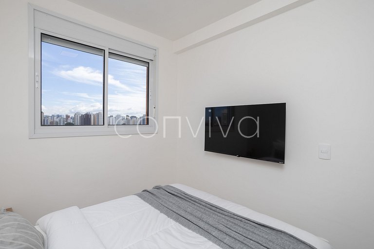 COMP0917 Apto novo c/ 2 quartos em Moema