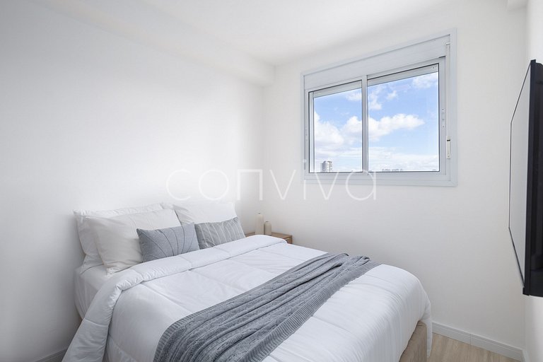 COMP0917 Apto novo c/ 2 quartos em Moema