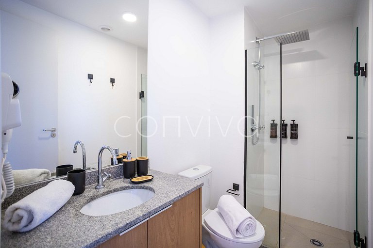 COMP0917 Apto novo c/ 2 quartos em Moema