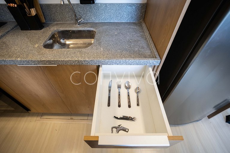 COMP0917 Apto novo c/ 2 quartos em Moema