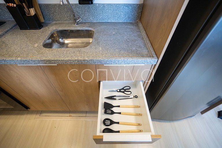 COMP0917 Apto novo c/ 2 quartos em Moema