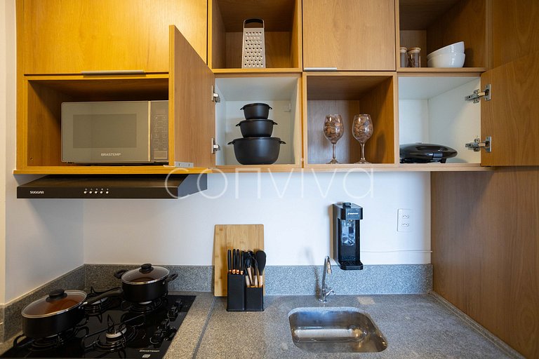 COMP0917 Apto novo c/ 2 quartos em Moema