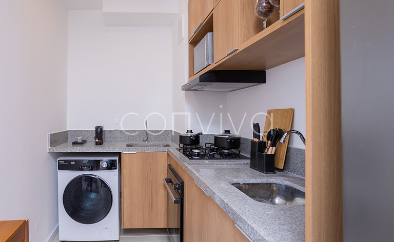 COMP0917 Apto novo c/ 2 quartos em Moema