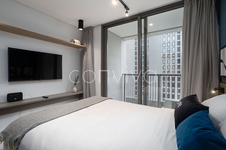 ALM0410 Studio novo no Tatuapé c/ ar condicionado