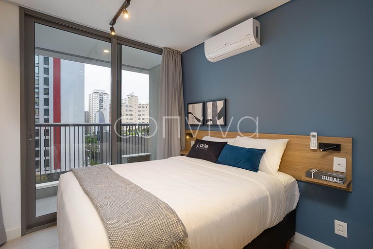 ALM0410 Studio novo no Tatuapé c/ ar condicionado