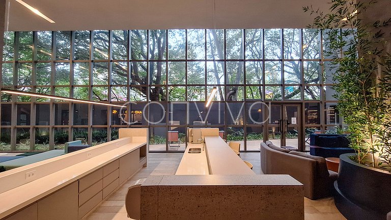 ONPA0720 Studio novo c/ piscina | Metrô Paraíso