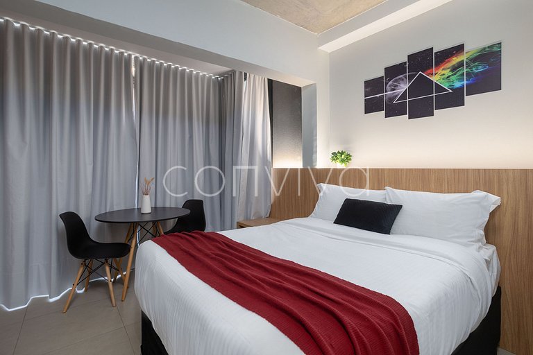 ONPA0720 Studio novo c/ piscina | Metrô Paraíso