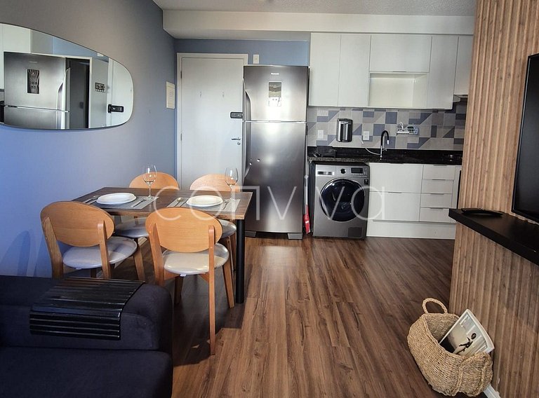 FC409 Ap 02 quartos - prox Frei Caneca e Paulista