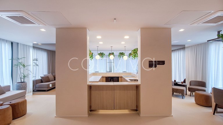 LIPE0408 Lira Perdizes: Studio moderno e completo