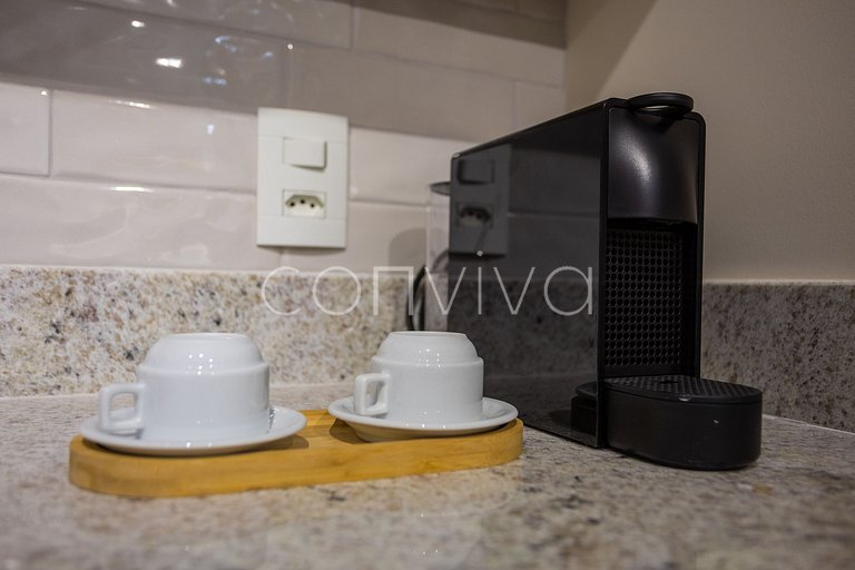 LIPE0408 Lira Perdizes: Studio moderno e completo