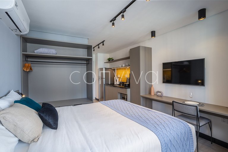 Novo c/ Varanda e Wi-Fi – Anália Franco