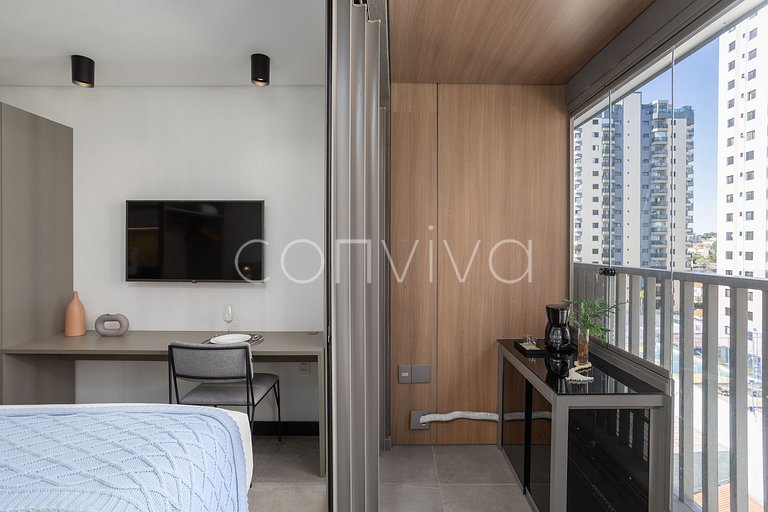 Novo c/ Varanda e Wi-Fi – Anália Franco