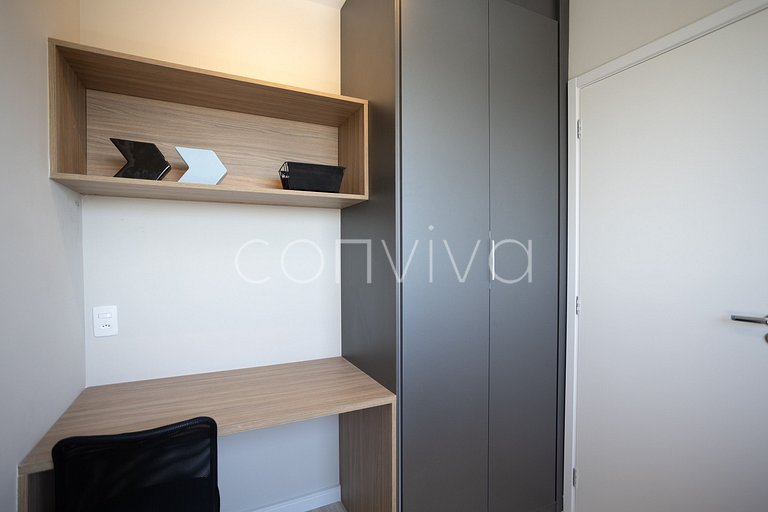 COMPOSITE1418 incrível apto c/ 2 quartos em Moema