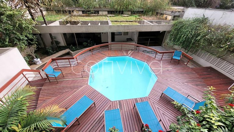 LOR035 Flat with bathtub and parking space in Jardins