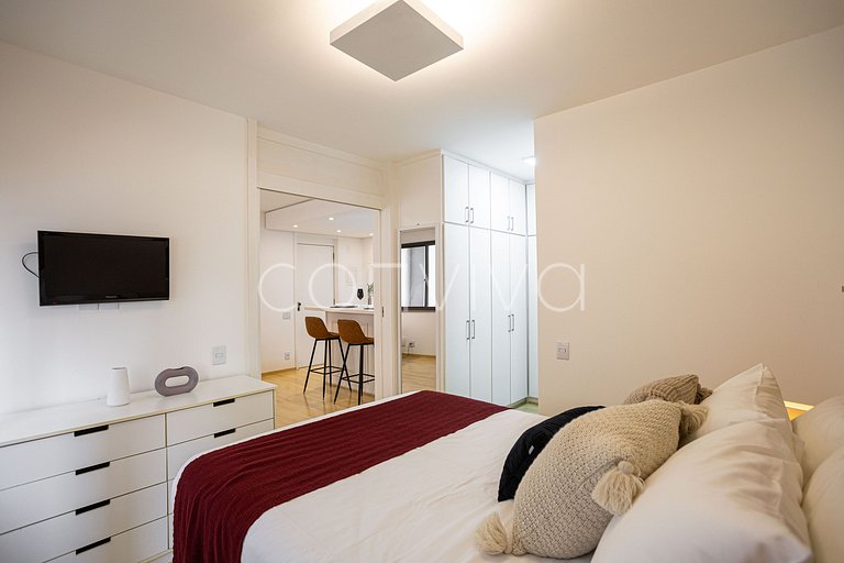 LOR035 Flat with bathtub and parking space in Jardins