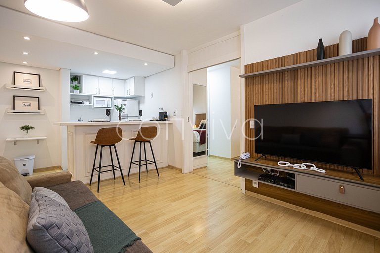LOR035 Flat with bathtub and parking space in Jardins