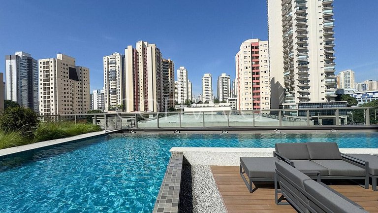 ALM0410 Studio novo no Tatuapé c/ ar condicionado