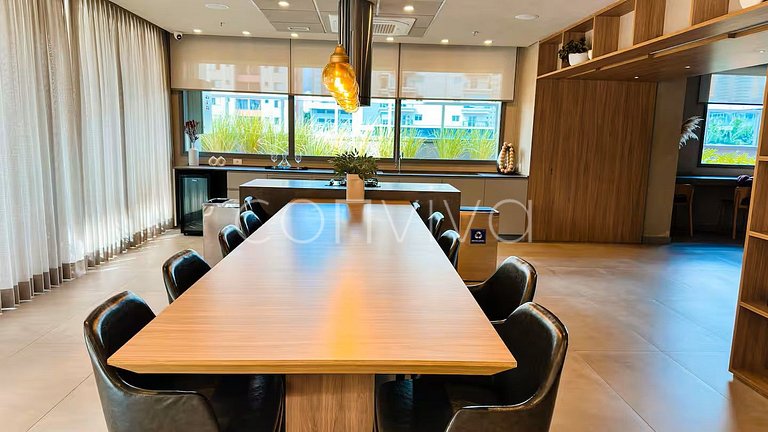 ALM0410 Studio novo no Tatuapé c/ ar condicionado