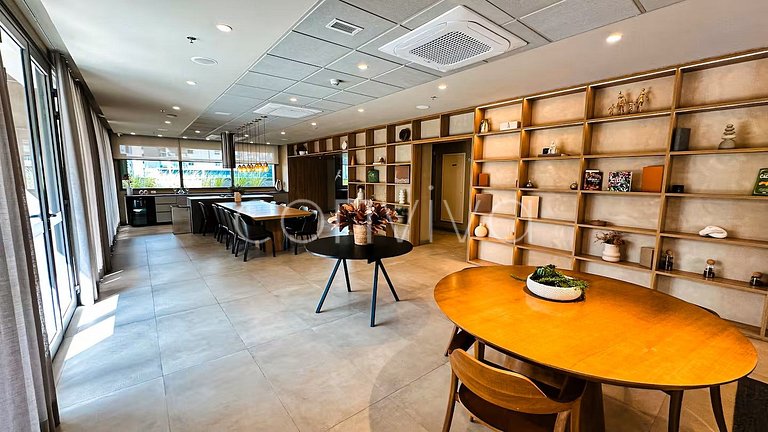 ALM0410 Studio novo no Tatuapé c/ varanda + Wifi