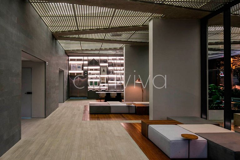 FI196 Studio con una vista increíble en el piso 19