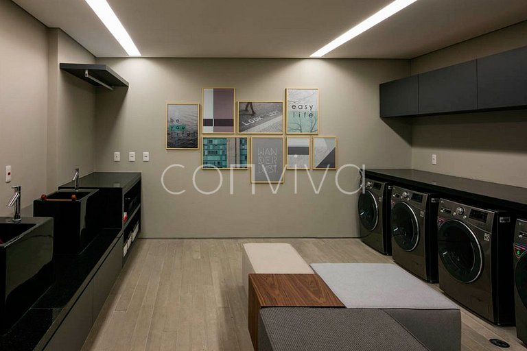 FI185 High standard 90m² apartment in Itaim