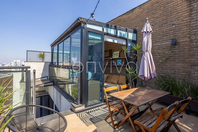 LDVM085 Duplex penthouse in Vila Madalena
